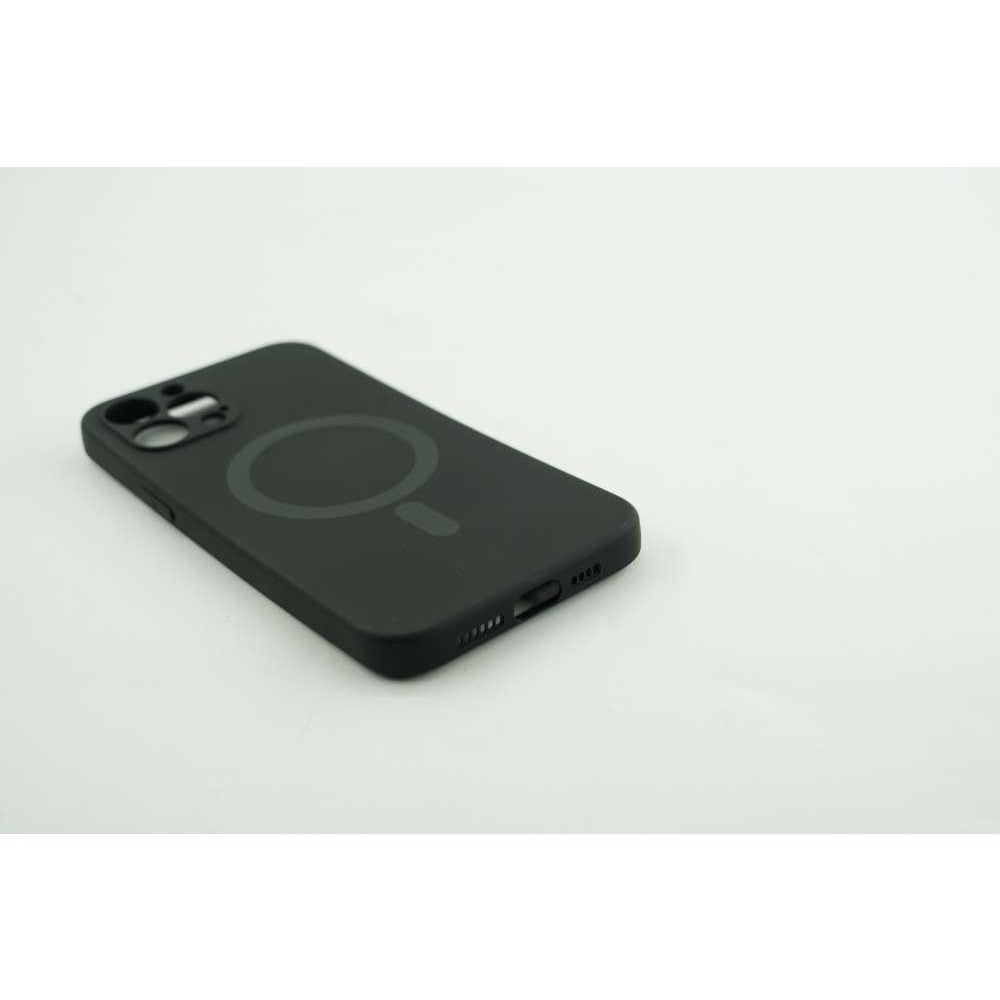 Husa protectie Kaveny compatibila cu Apple iPhone 12 Pro Mag Safe Silicone Negru