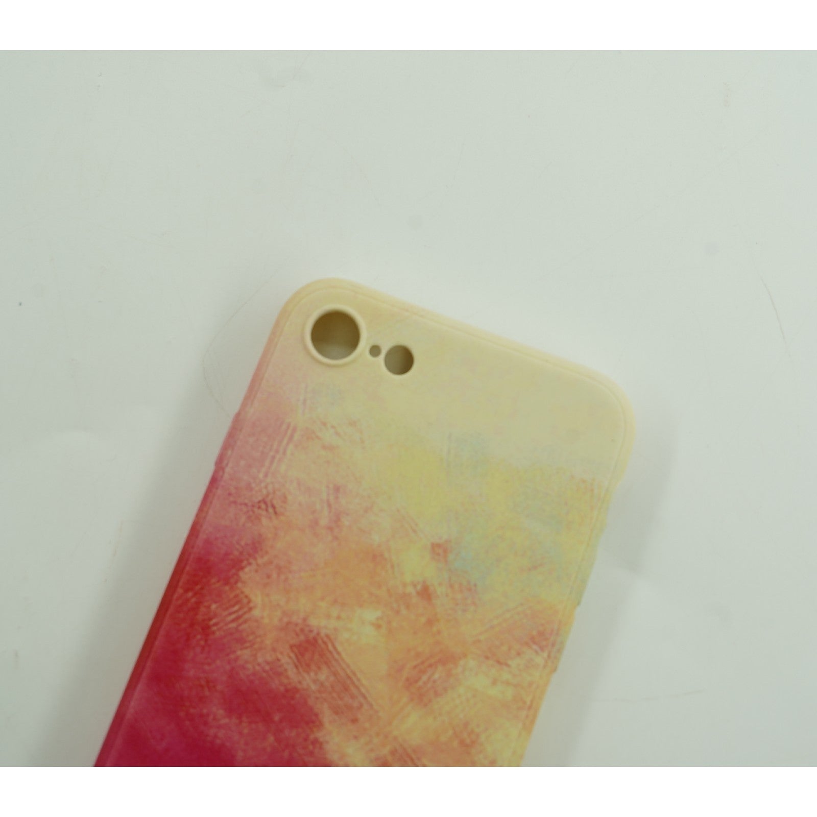 Husa protectie Kaveny compatibila cu Apple iPhone 12 Pro Max Tpu Ombre, Roz/Galben