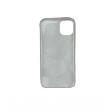 Husa protectie Kaveny compatibila cu Apple iPhone 12 Soft IMD TPU Marble Geometric Albastru