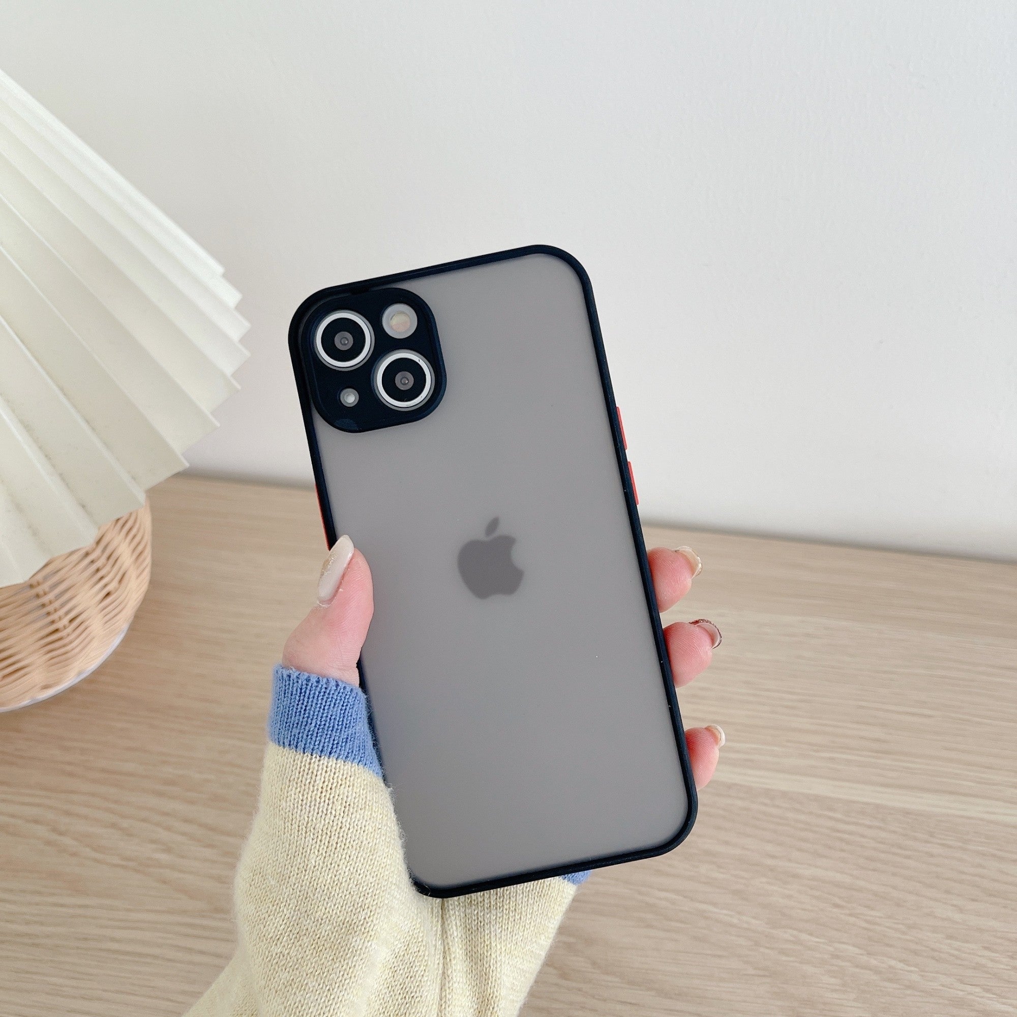 Husa protectie Kaveny compatibila cu Apple iPhone 13 Mini Phantom Tpu Negru
