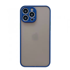 Husa protectie Kaveny compatibila cu Apple iPhone 13 Pro Max Phantom Tpu Albastru