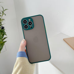 Husa protectie Kaveny compatibila cu Apple iPhone 13 Pro Phantom Tpu Verde