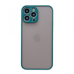 Husa protectie Kaveny compatibila cu Apple iPhone 13 Pro Phantom Tpu Verde