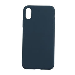 Husa protectie Kaveny compatibila cu Apple iPhone XS Max Matte Tpu Albastru inchis