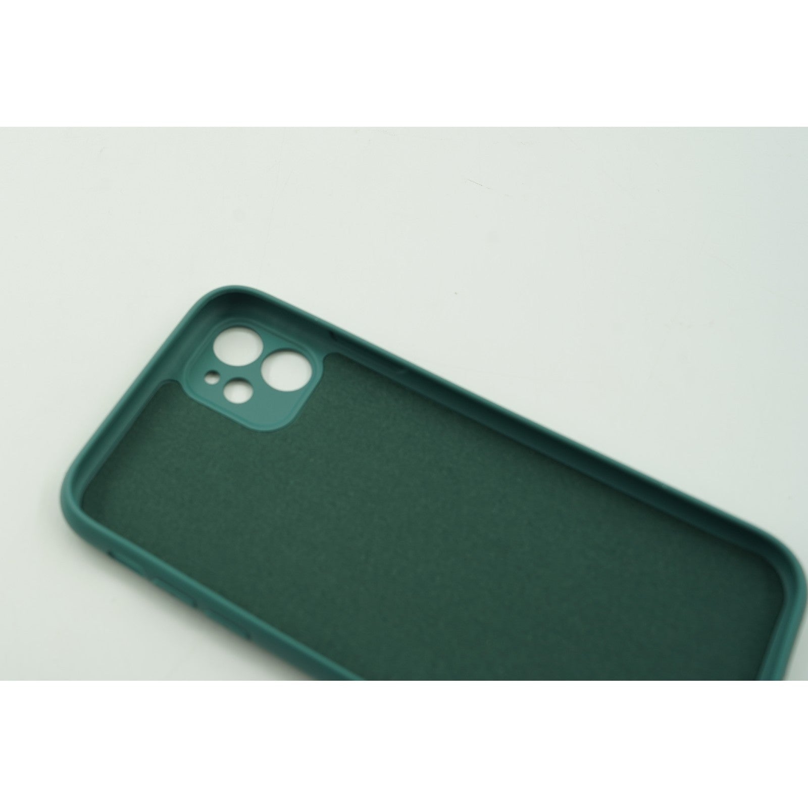 Husa protectie, Kaveny, compatibila cu Apple iPhone 11 Pro Liquid Silicone Verde