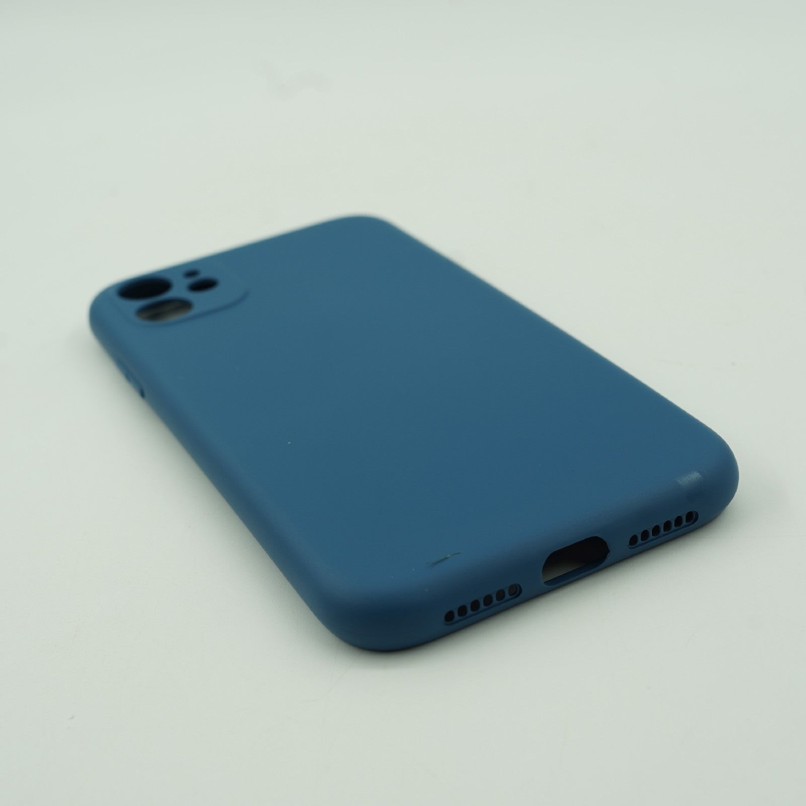 Husa protectie Kaveny compatibila cu Huawei P Smart 2021 Liquid Silicone Case Albastru inchis