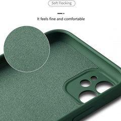 Husa protectie Kaveny compatibila cu Samsung A02 S Liquid Silicone Ring cu suport rotativ Verde