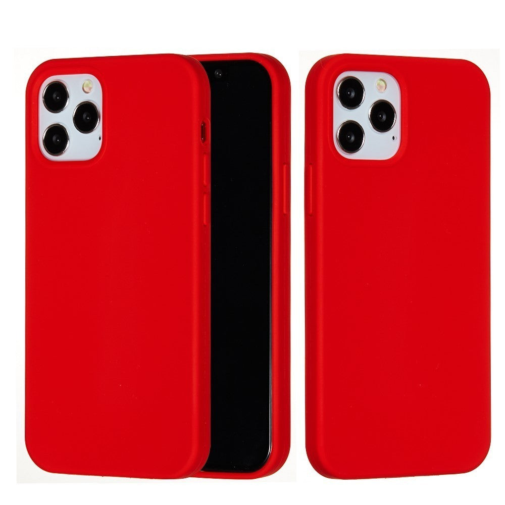 Husa protectie Kaveny compatibila cu Samsung A11 Liquid Silicone Case Rosu