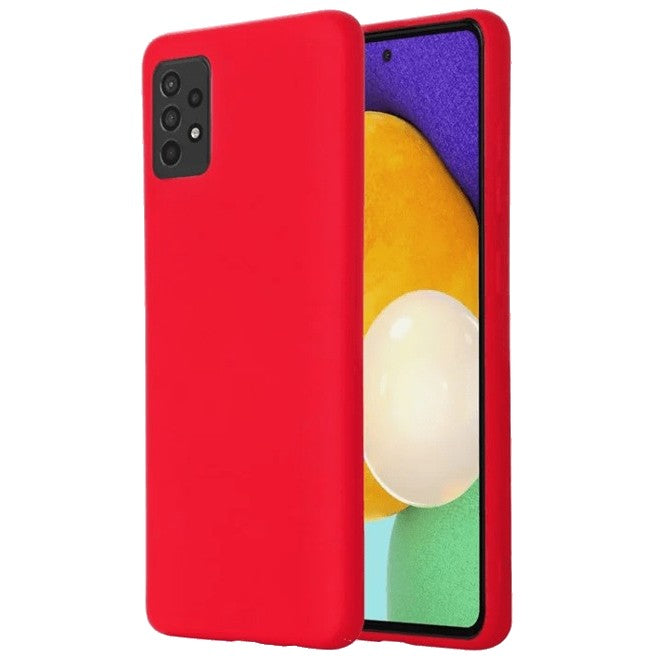 Husa de Protectie, Kaveny, pentru Samsung Galaxy A52, din Silicon Lichid, Rosu