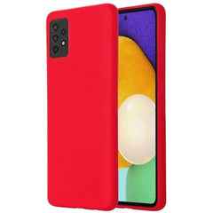 Husa de Protectie, Kaveny, pentru Samsung Galaxy A52, din Silicon Lichid, Rosu
