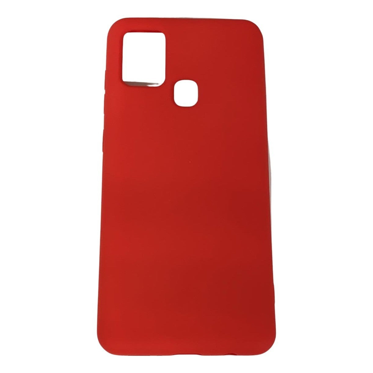 Husa protectie Kaveny compatibila cu Samsung Galaxy A21S Liquid Silicone Case Rosu