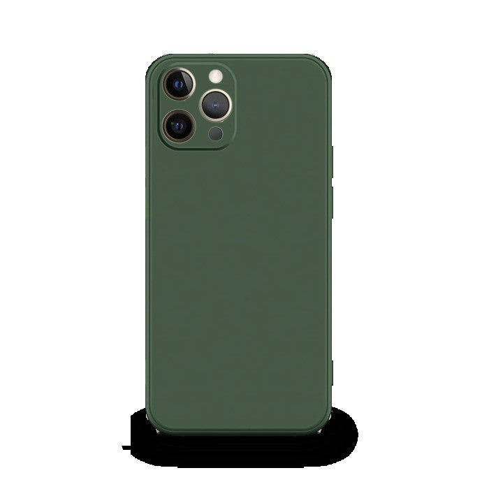 Husa protectie Kaveny compatibila cu Samsung Galaxy A21S Liquid Silicone Case Verde