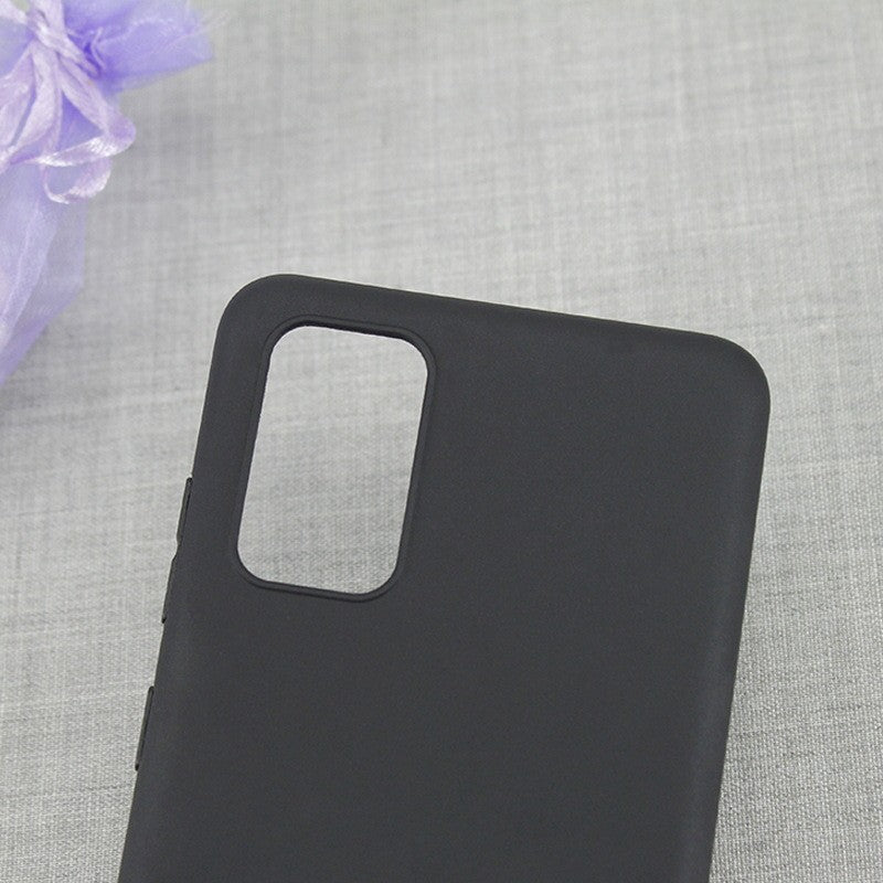 Husa protectie Kaveny compatibila cu Samsung Galaxy A51 4G Liquid Silicone Case Negru