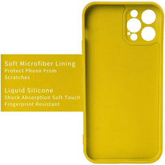 Husa protectie Kaveny compatibila cu Samsung Galaxy A52 Liquid Silicone Ring cu suport rotativ Galben