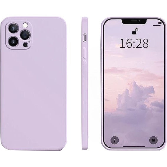 Husa protectie Kaveny compatibila cu Samsung Galaxy A72 Liquid Silicone Case Mov