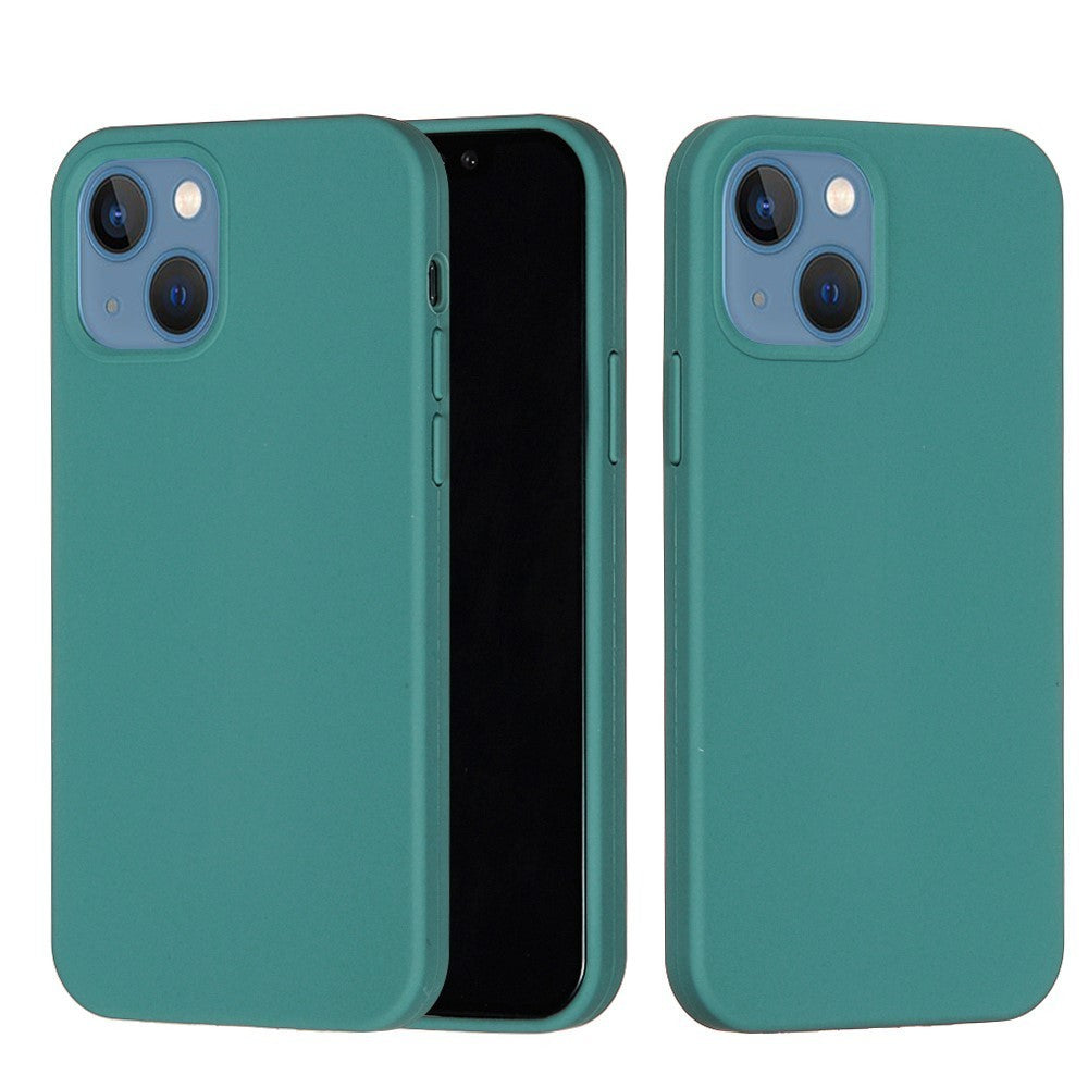 Husa protectie Kaveny compatibila cu Samsung Galaxy A72 Liquid Silicone Case Verde
