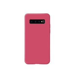 Husa protectie Kaveny compatibila cu Samsung Galaxy S10 E Liquid Silicone Case Fuchsia