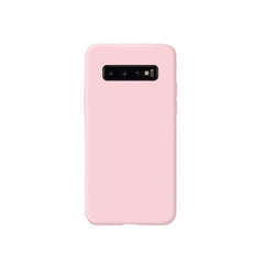 Husa protectie Kaveny compatibila cu Samsung Galaxy S10 E Liquid Silicone Case Roz