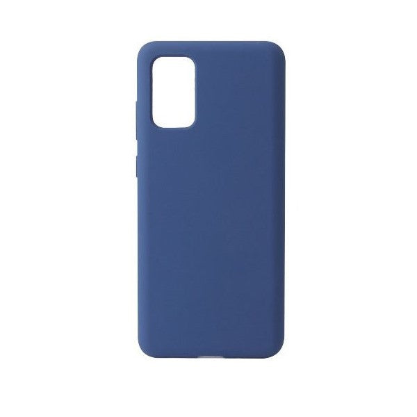 Husa protectie Kaveny compatibila cu Samsung Galaxy S21 Ultra Liquid Silicone Case Albastru