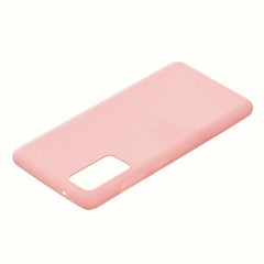 Husa protectie Kaveny compatibila cu Samsung Galaxy S21 Ultra Liquid Silicone Case Roz