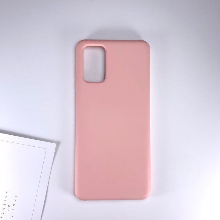 Husa protectie Kaveny compatibila cu Samsung Galaxy S21 Ultra Liquid Silicone Case Roz