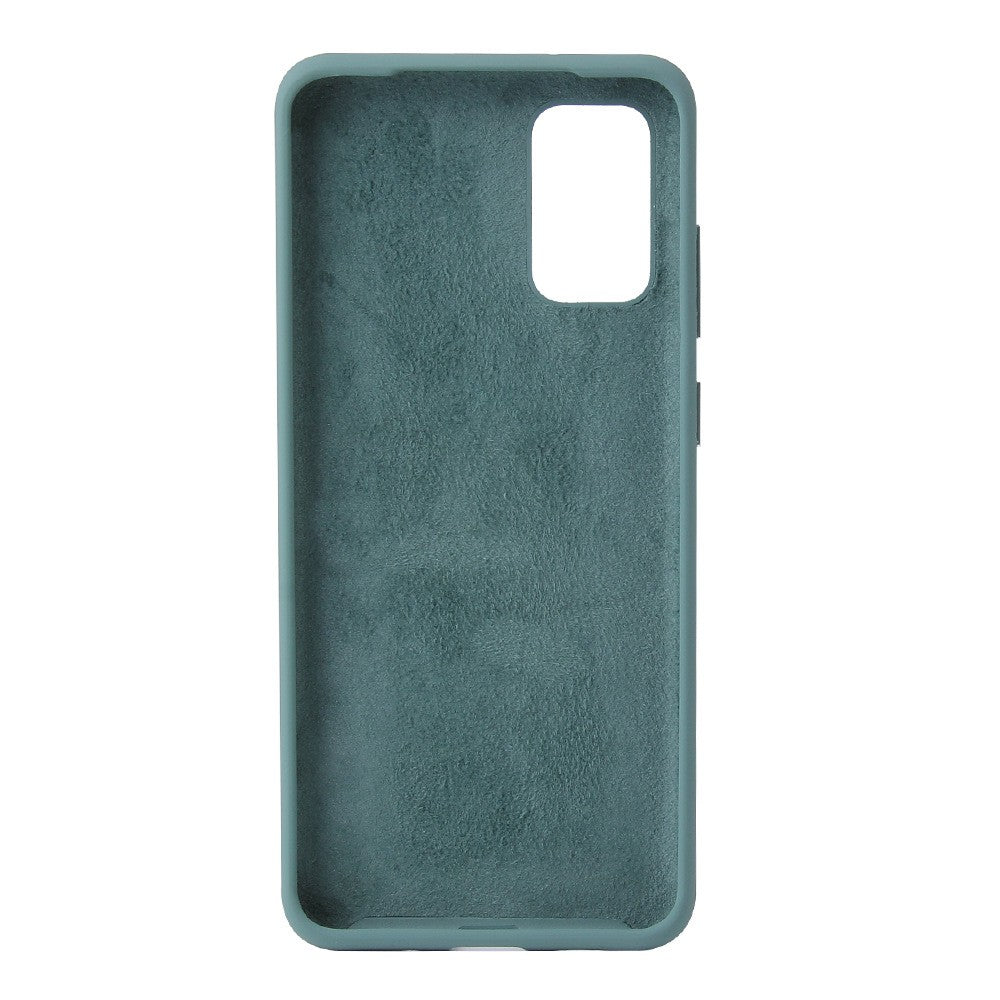 Husa protectie Kaveny compatibila cu Samsung Galaxy S21 Ultra Liquid Silicone Case Verde