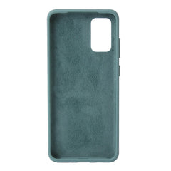 Husa protectie Kaveny compatibila cu Samsung Galaxy S21 Ultra Liquid Silicone Case Verde