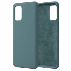 Husa protectie Kaveny compatibila cu Samsung Galaxy S21 Ultra Liquid Silicone Case Verde