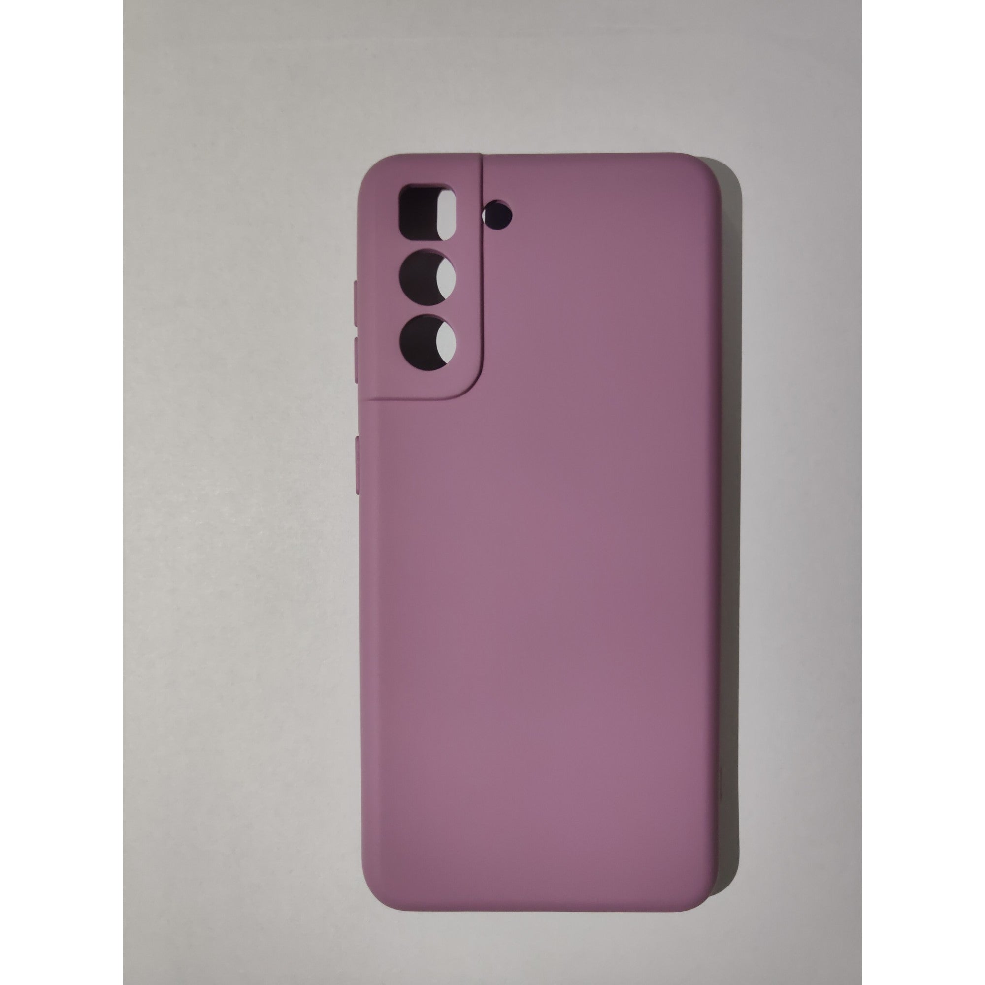 Husa protectie Kaveny compatibila cu Samsung S21 5G Liquid Silicone Case Mov