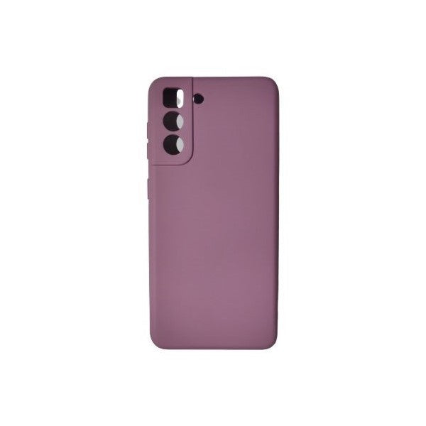 Husa protectie Kaveny compatibila cu Samsung S21 5G Liquid Silicone Case Mov