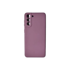 Husa protectie Kaveny compatibila cu Samsung S21 5G Liquid Silicone Case Mov