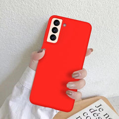 Husa protectie Kaveny compatibila cu Samsung S21 5G Liquid Silicone Case Rosu