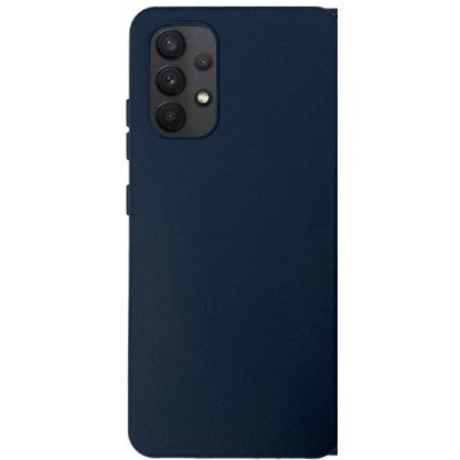 Husa de Protectie, Kaveny, pentru Samsung Galaxy A32 5G, din TPU + PC, cu Suport pentru Card, Albastru Inchis