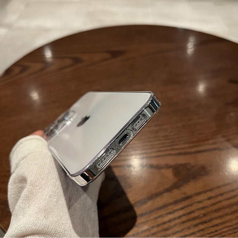 Husa protectie Kaveny pentru Apple iPhone  11, MagSafe Silicone, Protectie si folie camera inclusa, protectie camera, Transparent