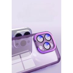 Husa protectie Kaveny pentru Samsung A13 5G Electroplated cu  suport pentru camera, 1.5 mm grosime, protectie camera, Mov