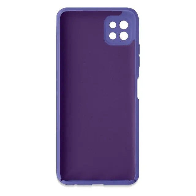 Husa protectie Kaveny pentru Samsung A22 5G Liquid Silicone Mov