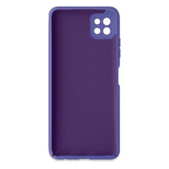 Husa protectie Kaveny pentru Samsung A22 5G Liquid Silicone Mov