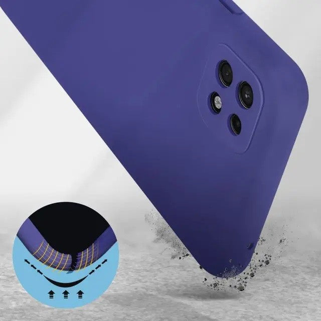 Husa protectie Kaveny pentru Samsung A22 5G Liquid Silicone Mov