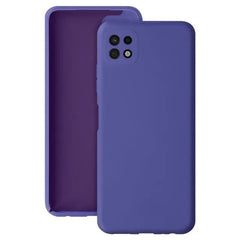 Husa protectie Kaveny pentru Samsung A22 5G Liquid Silicone Mov