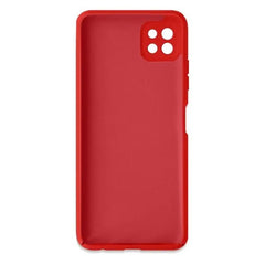 Husa protectie Kaveny pentru Samsung A22 5G Liquid Silicone Rosu