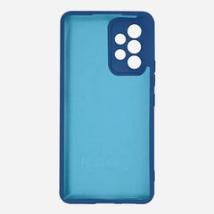 Husa protectie Kaveny pentru Samsung A53 5G Liquid Silicone Albastru Inchis