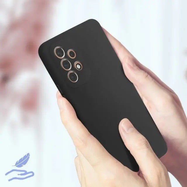 Husa protectie Kaveny pentru Samsung A53 5G Liquid Silicone Negru