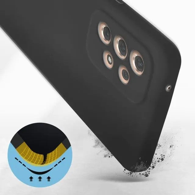 Husa protectie Kaveny pentru Samsung A53 5G Liquid Silicone Negru