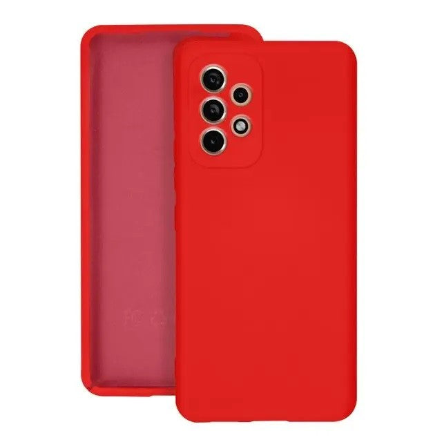 Husa protectie Kaveny pentru Samsung A53 5G Liquid Silicone Rosu
