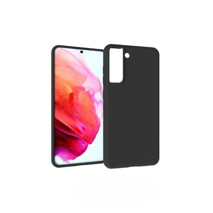 Husa protectie Kaveny pentru Samsung S21 FE Liquid Silicone Negru