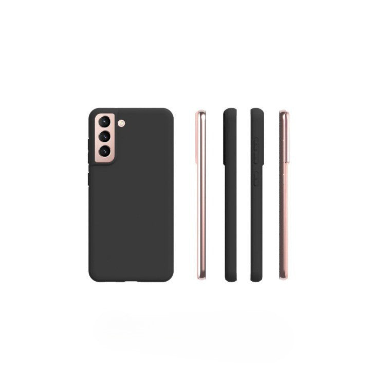 Husa protectie Kaveny pentru Samsung S21 FE Liquid Silicone Negru