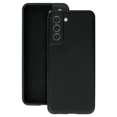 Husa protectie Kaveny pentru Samsung S21 FE Liquid Silicone Negru
