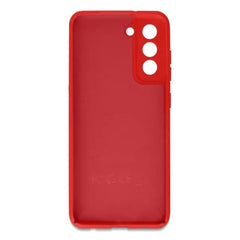 Husa protectie Kaveny pentru Samsung S21 FE Liquid Silicone Rosu