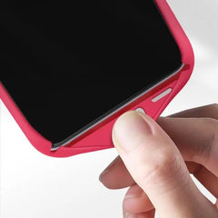 Husa protectie Kaveny pentru Samsung S21 FE Liquid Silicone Fuchsia/Roz
