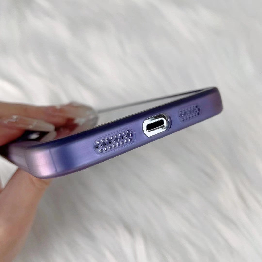Husa protectie MagSafe TPU, Kaveny, pentru Apple iPhone 11, cu decupaj logo, Folie Sticla Camera, Mov